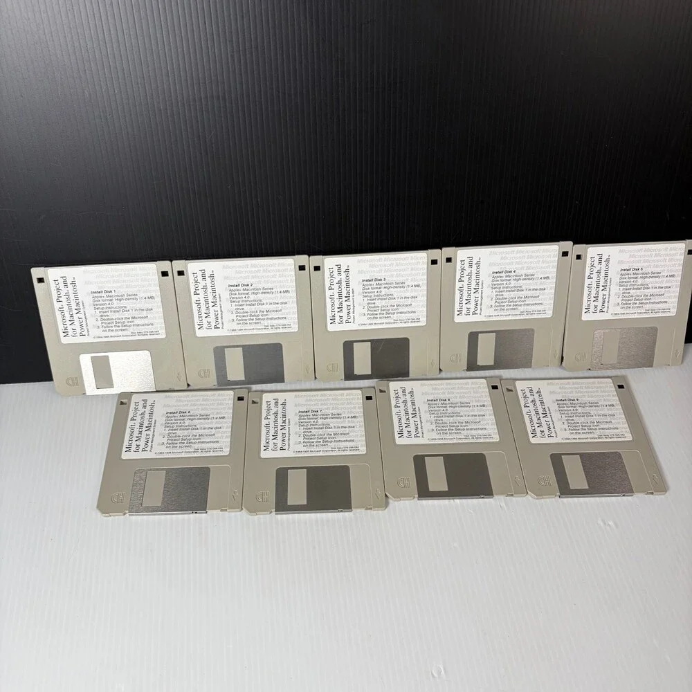 Microsoft Project Software for Macintosh & Power Macintosh 9 3.5